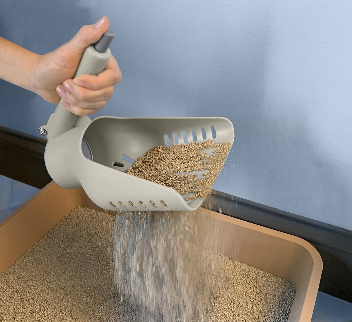 Duke-N-Boots Easy-Release Cat Litter Scoop