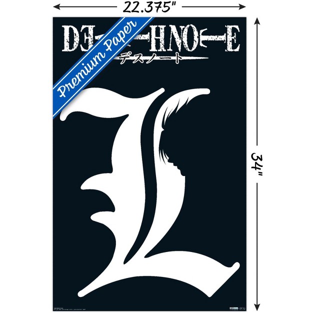 Trends International Death Note L Symbol Unframed Wall Poster Prints