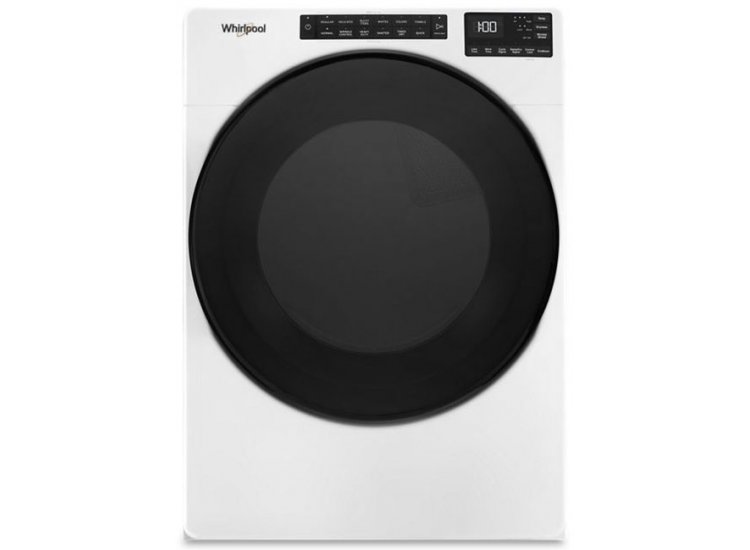 Whirlpool ADA 7.4 Cu. Ft. White Electric Wrinkle Shield Dryer