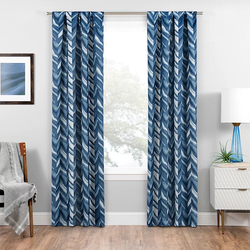 eclipse Haley Blackout 1-Panel Window Curtain