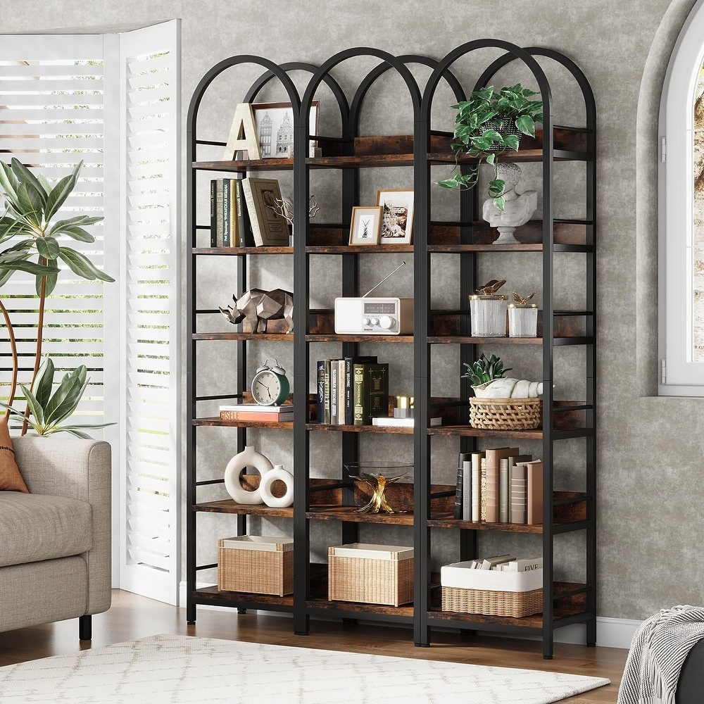 6 Tier Open Bookshelf  78.7\