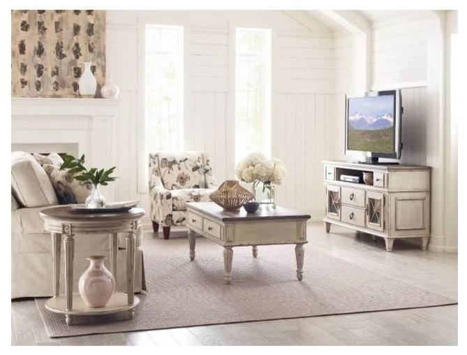 American Drew Southbury Entertainment Console   Farmhouse   Entertainment Centers And Tv Stands   by ShopLadder  Houzz