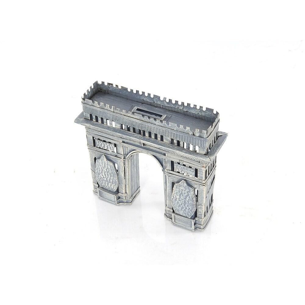 Vintage Paris Arc de Triomphe Savings Bank   7.5x2.5x7\