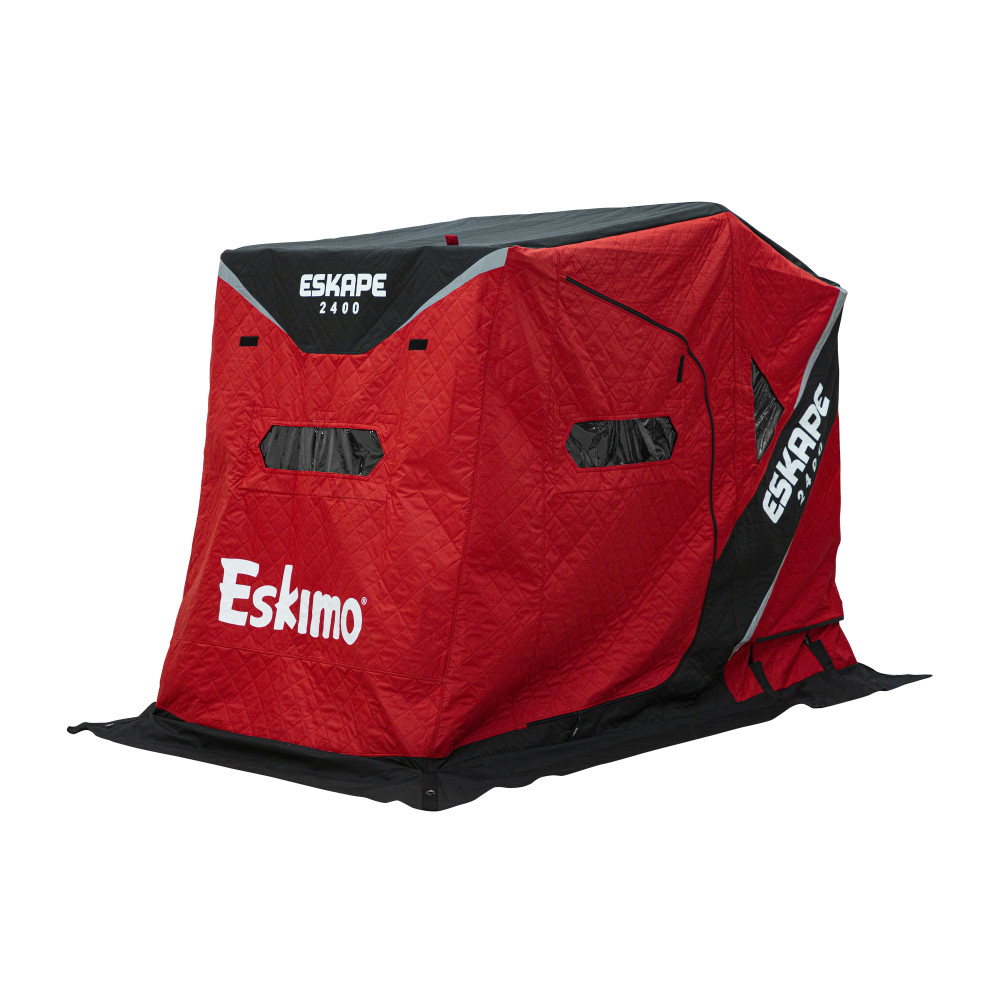 Eskimo Eskape 2400 Ice Fishing House Portable Pop Up ;