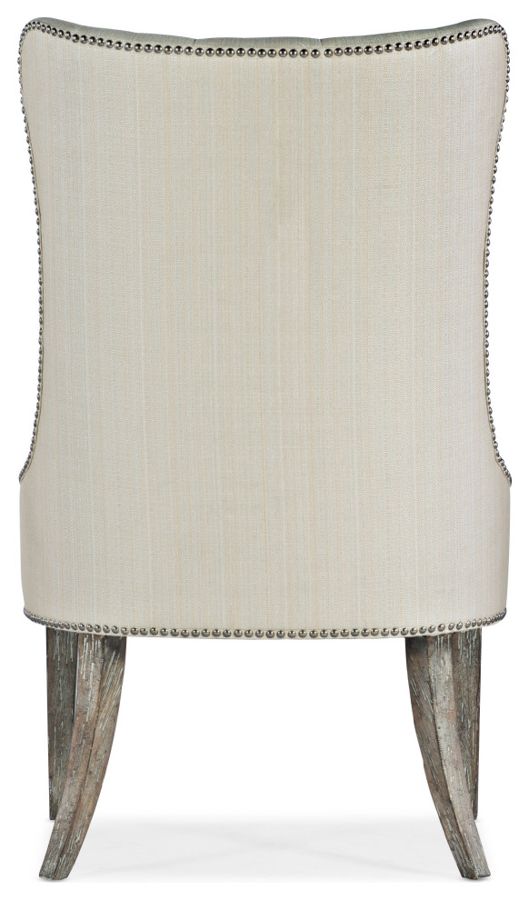 Sanctuary Hostesse Upholstered Chair   Farmhouse   Dining Chairs   by Hooker Furniture  Houzz