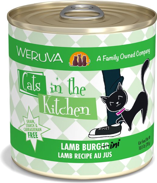 Weruva Cats in the Kitchen Lamb Burgini Lamb Au Jus Grain-Free Canned Cat Food