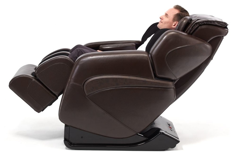 Jin Deluxe L Track Massage Chair w/ Zero Gravity   Contemporary   Massage Chairs   by Johnson Wellness  Houzz