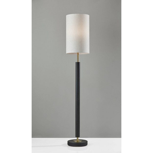 Hollywood Floor Lamp Black brass Adesso