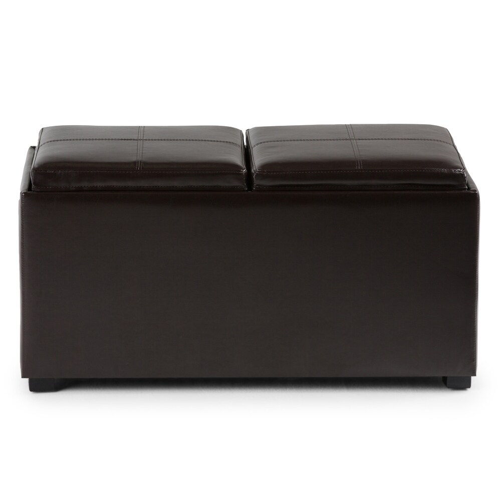 WYNDENHALL Franklin Upholstered 3 piece Ottoman Set