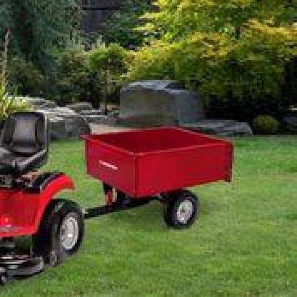 Troy-Bilt 9 cu. ft. Steel Dump Cart TB-350S