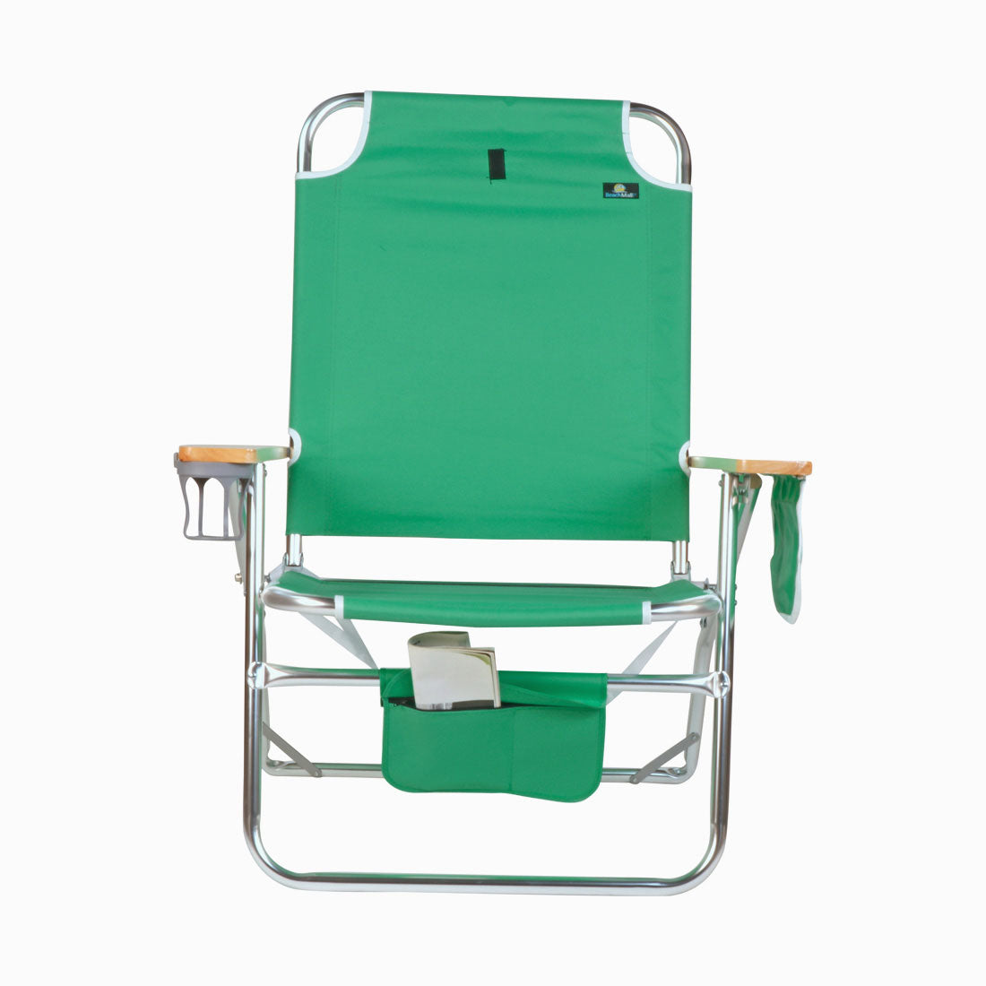 Big Jumbo 500 lbs XL Aluminum Heavy Duty Beach Chair for Big and Tall - 4 Reclining Positions