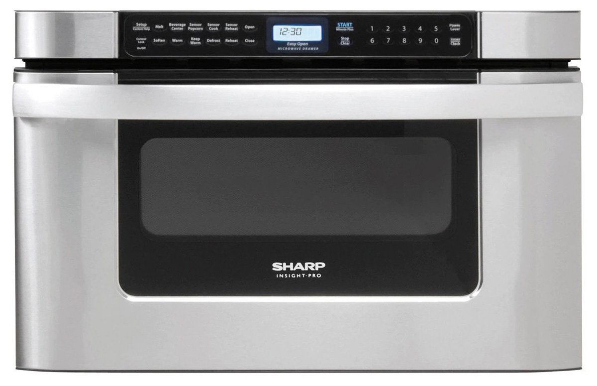 Sharp 1.2 Cu. Ft. Stainless Steel Microwave Drawer