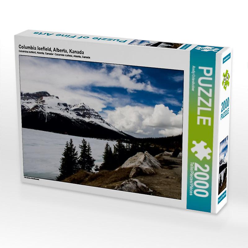 Columbia icefield， alberta， kanada - calvendo foto-puzzle