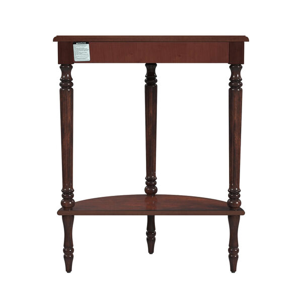 Bellini Cherry Demilune Console Table