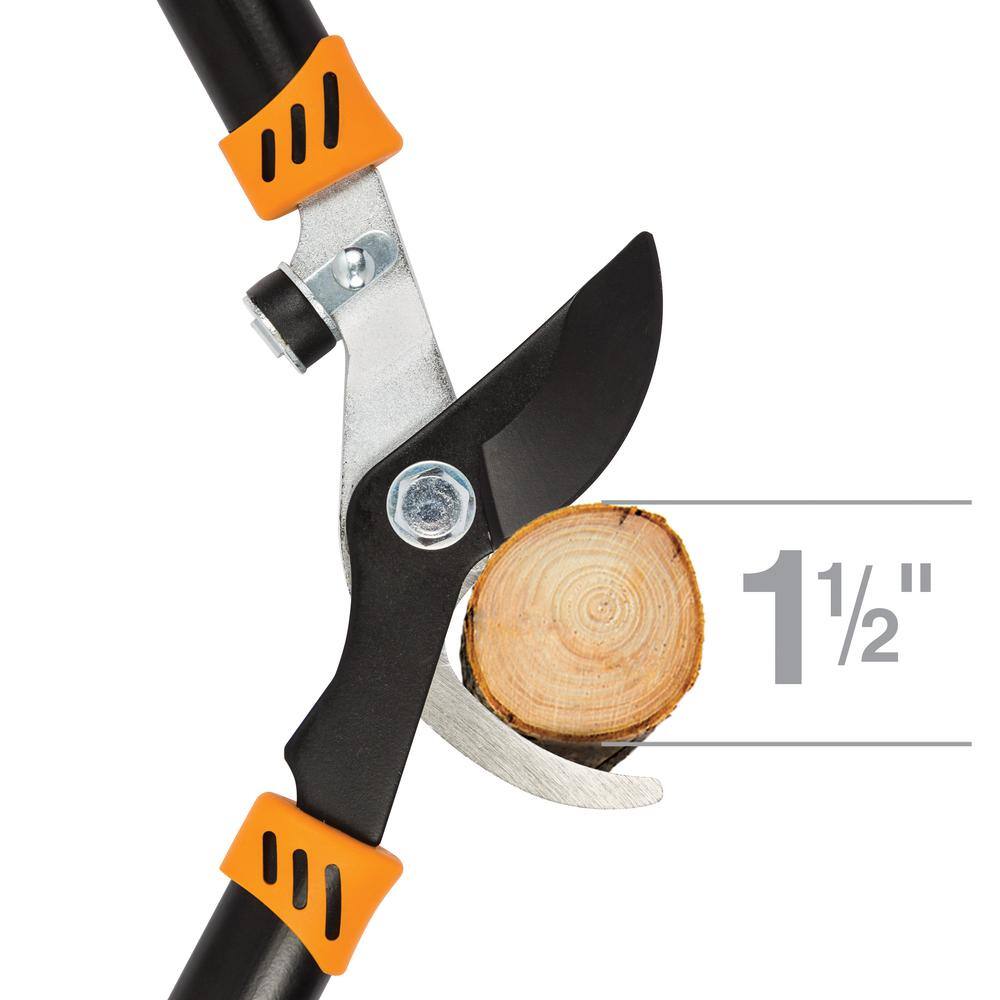 Fiskars 2-Piece Pruner Set with 28 in. Bypass Lopper and 5.5 in. Bypass Pruner 1067030