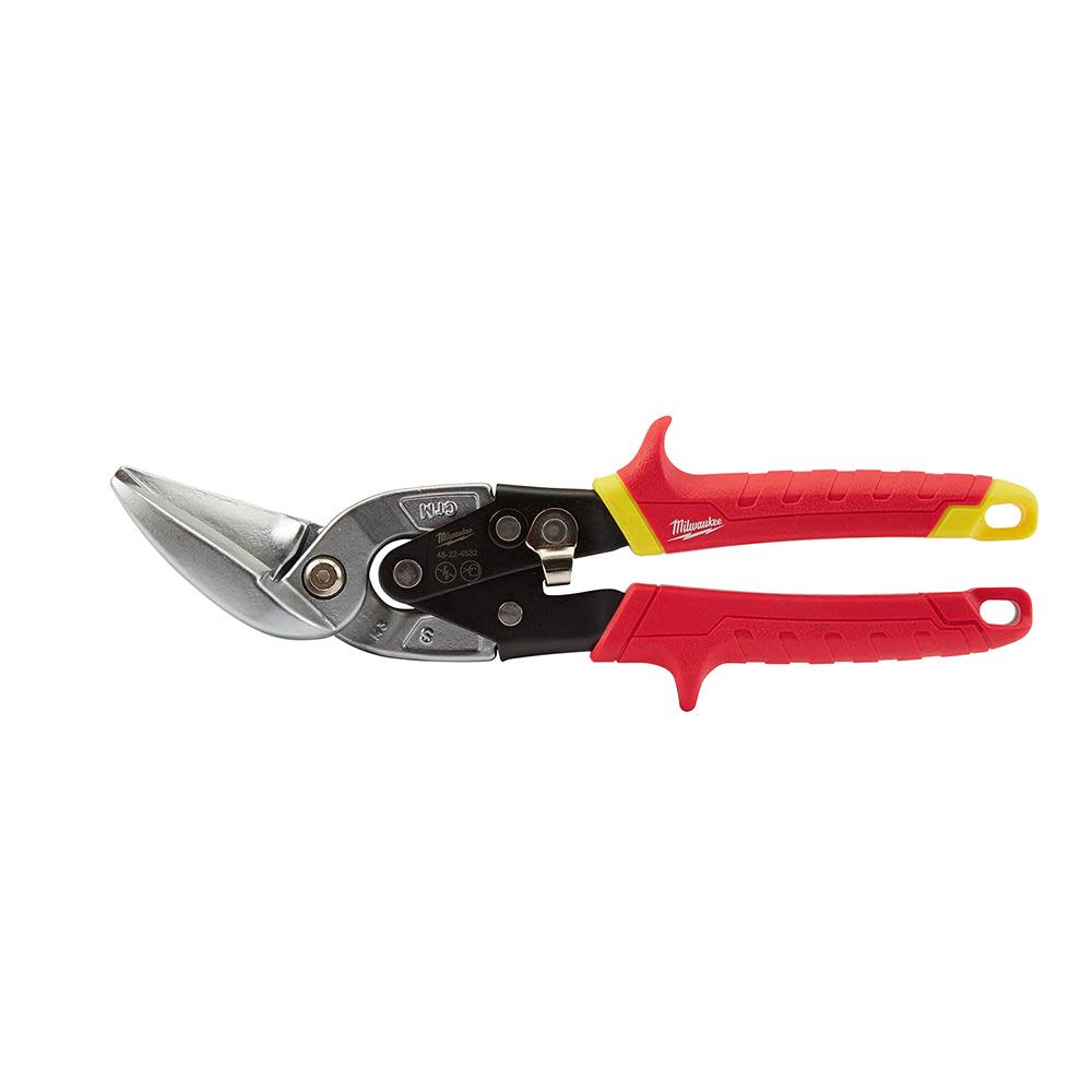 Milwaukee Straight Cut Offset Aviation Snips 48-22-4532 from Milwaukee