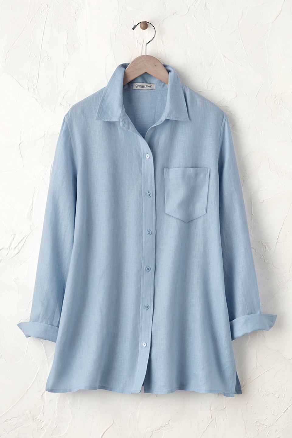 Linen Big Shirt - Coldwater Creek