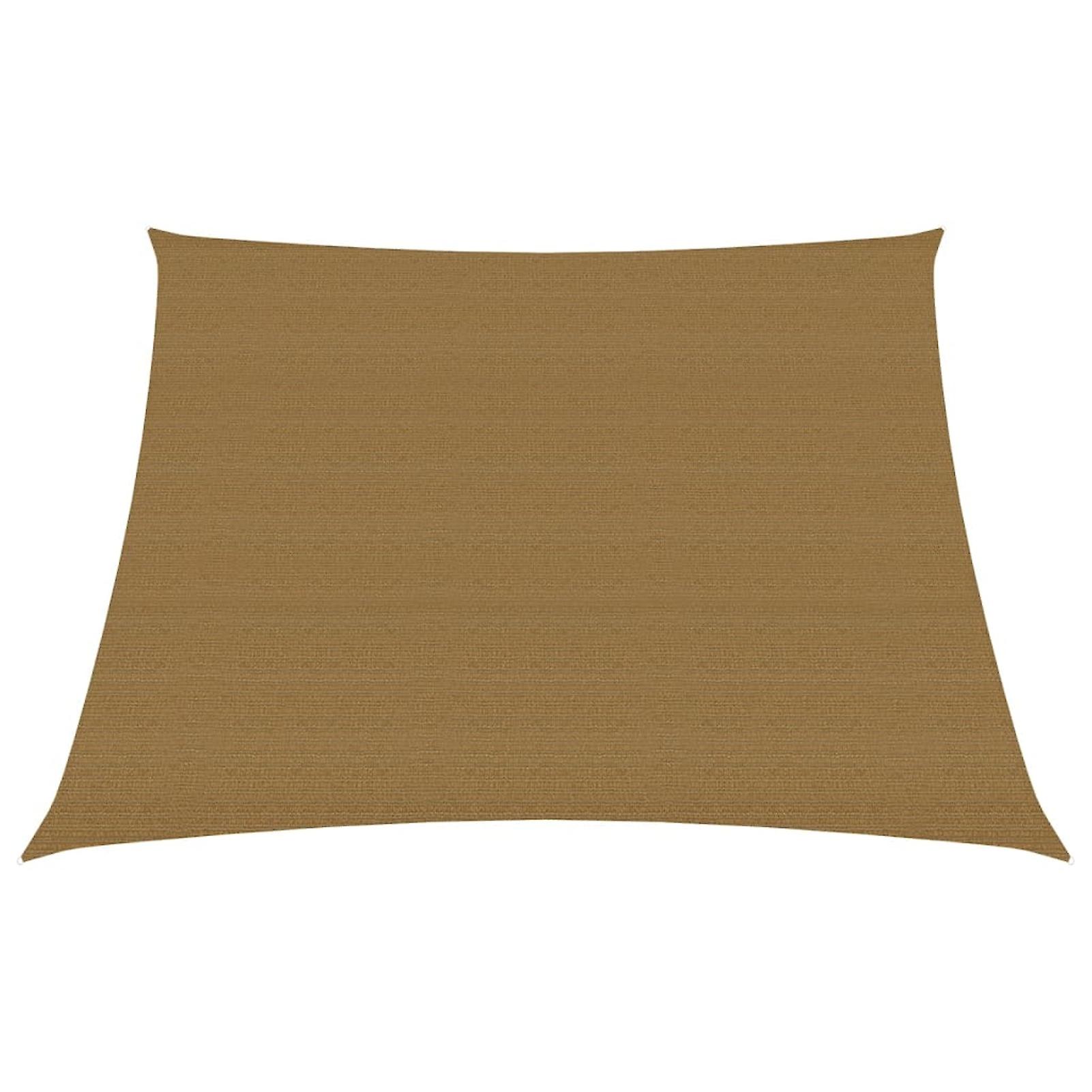 Sunshade Sail 160 G/m Taupe 3/4x2 M Hdpe No.360680