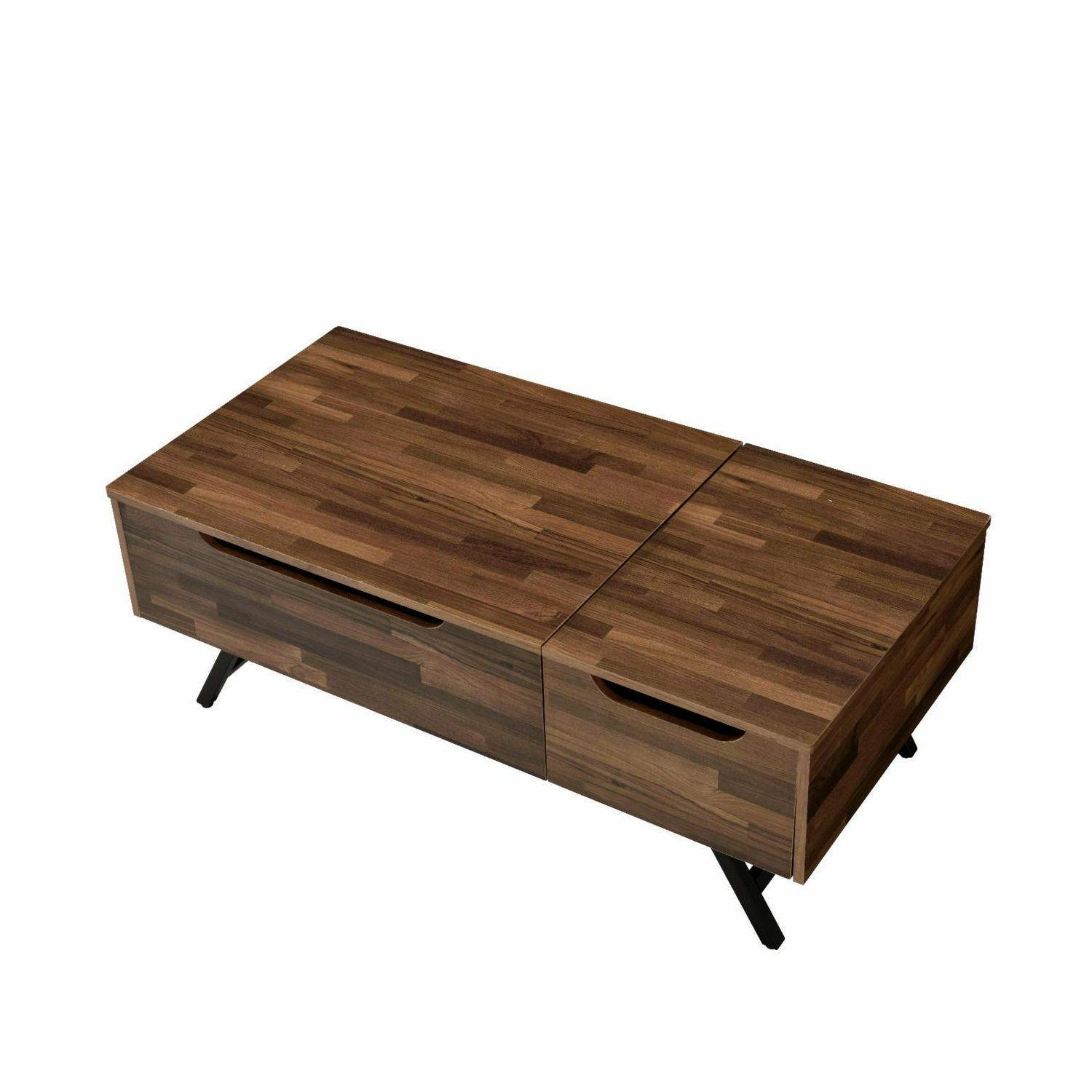 Throm Coffee Table with Lift Top in Walnut