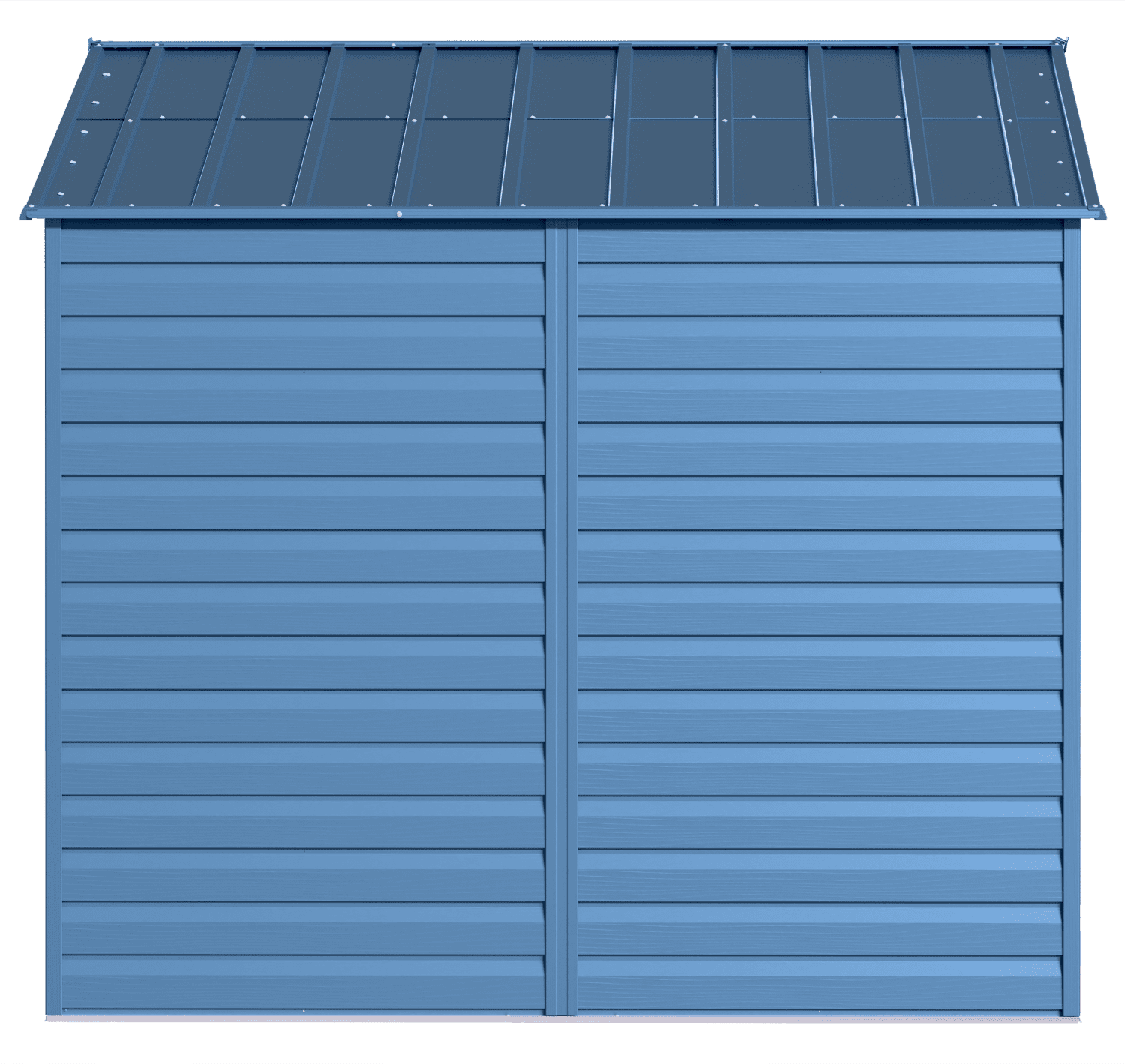 Arrow Select Steel Storage Shed, 8x8, Blue Grey