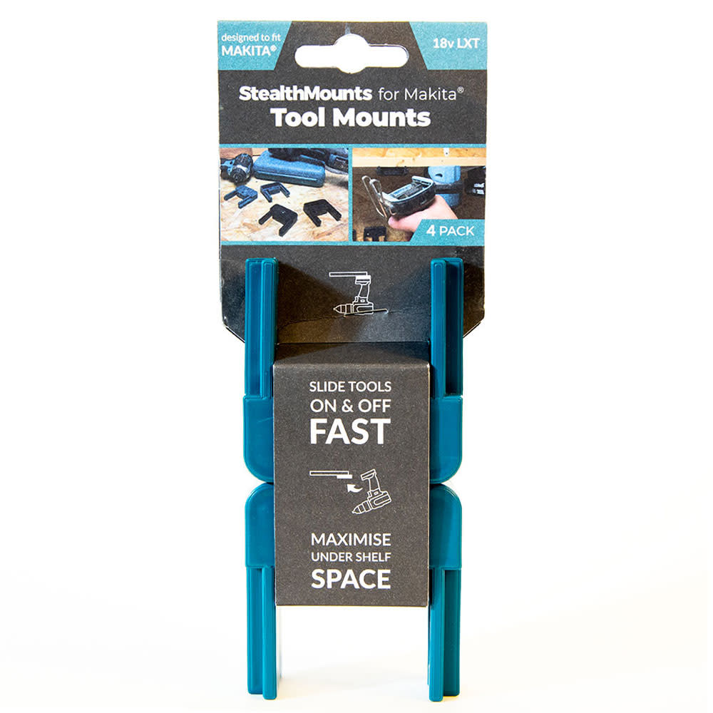 StealthMounts Tool Mount Makita LXT Blue 4pk