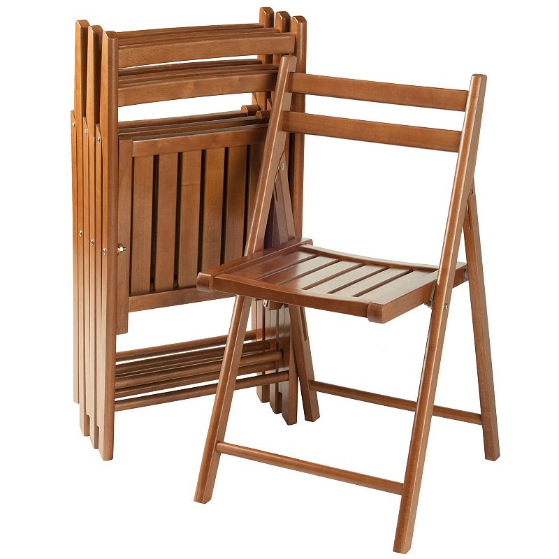 Winsome Robin Folding Chair 4-piece Set