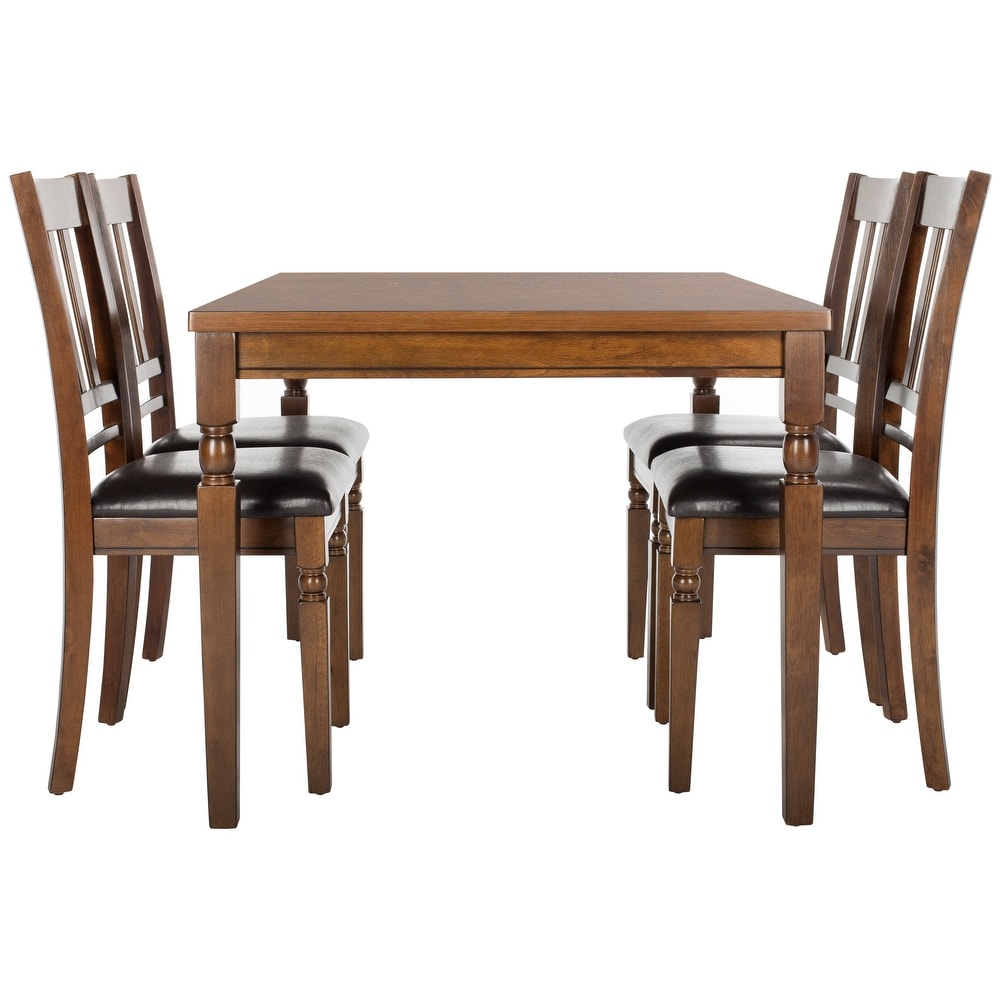 SAFAVIEH Kodiak Light Oak 5 piece Dining Set