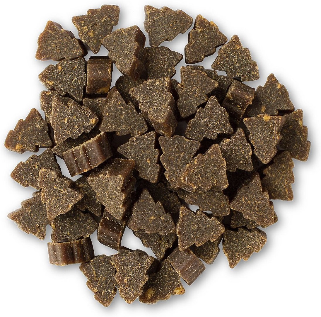 Zuke's Mini Naturals Holiday Trees Turkey and Cranberry Recipe Dog Treats