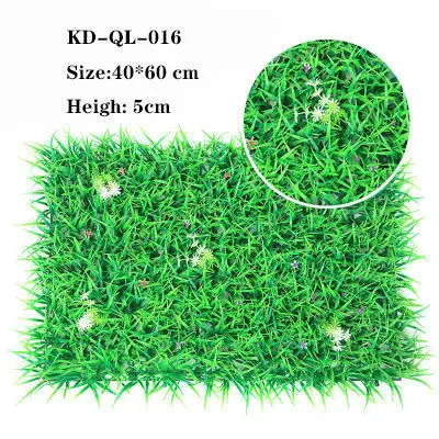 Factory Supply Artificial Green Plant Artificial Turf Field Artificial Grass Wall For Garden Decoration