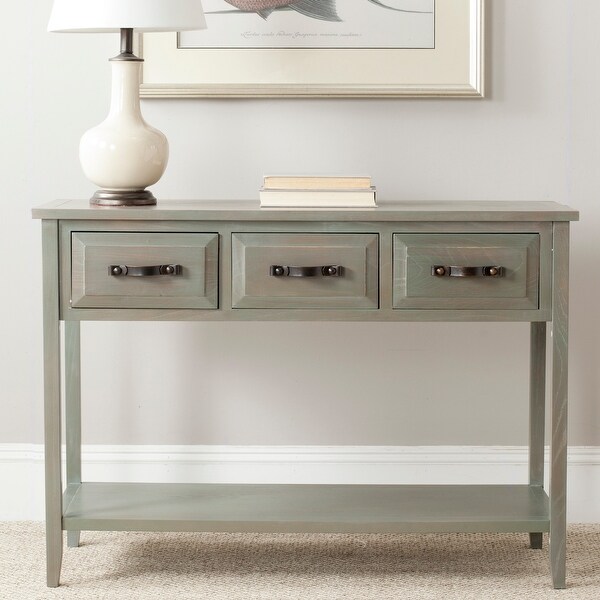 SAFAVIEH Aiden Antique Grey Console Table - 42.1