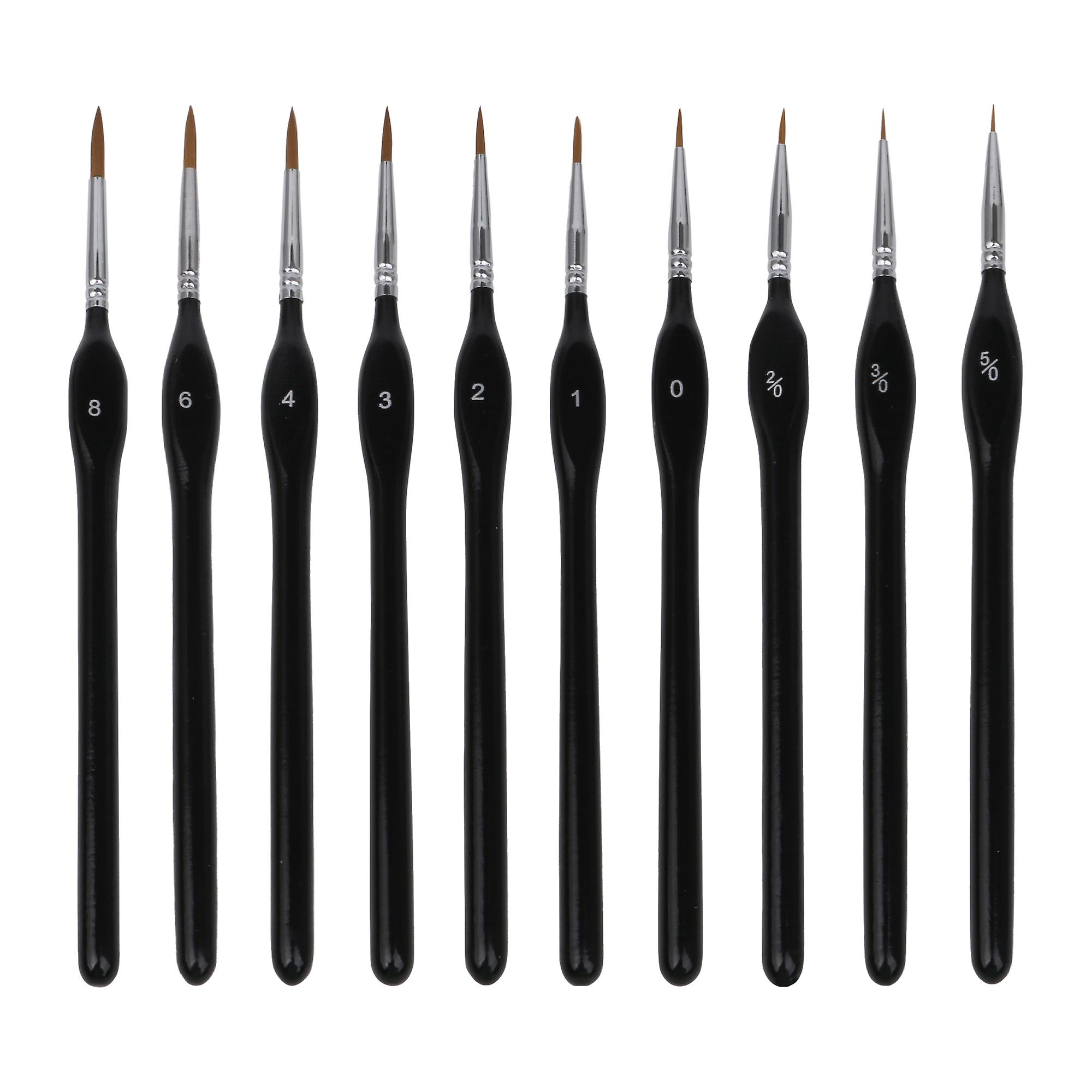 Miniature Painting Brush Set Professional Detail for Art Model