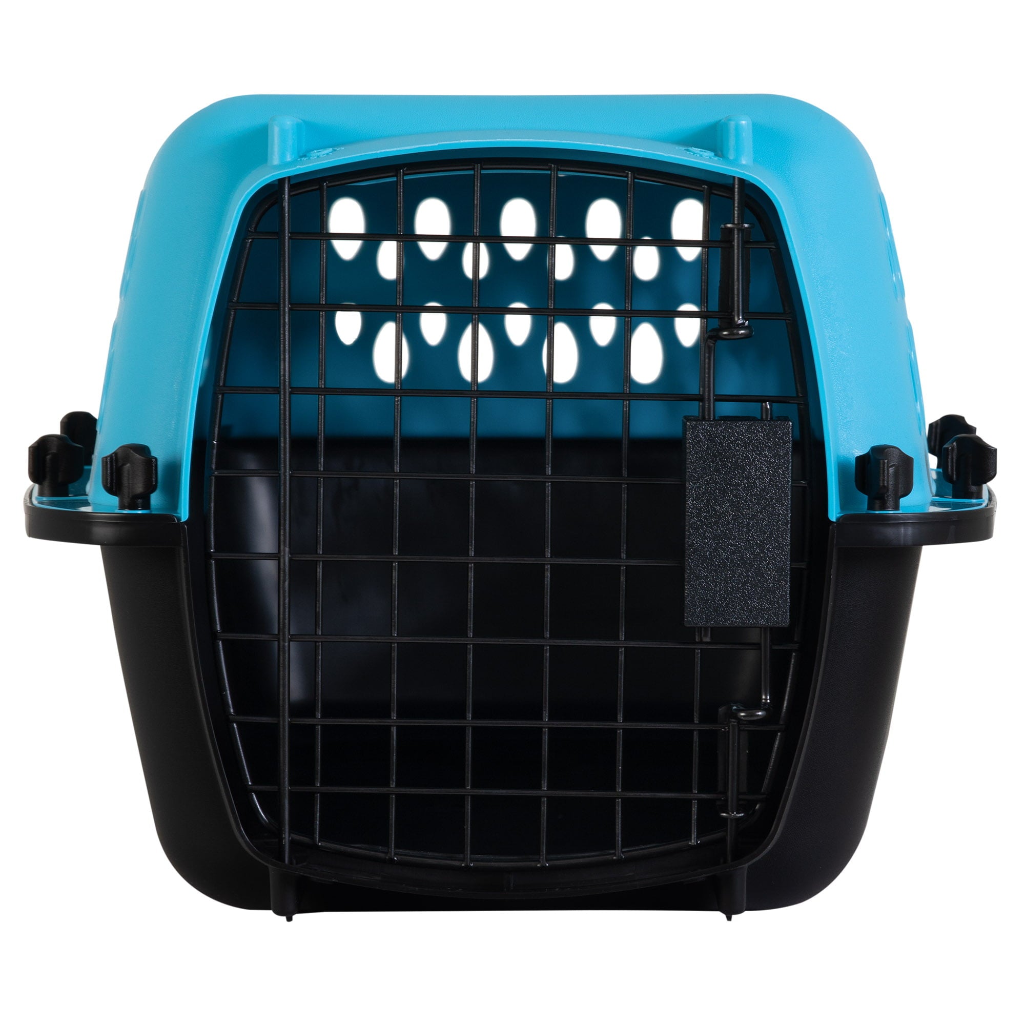 Petmate Porter Fashion Dog Kennel 19inch Length  Up to 10 lbs  Blue and Black