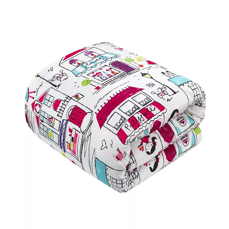 Chic Home Kid's City Comforter Set