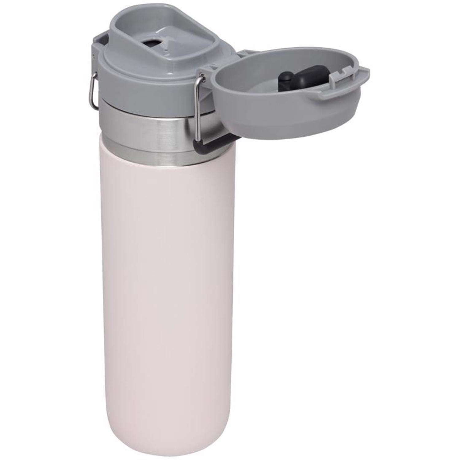 Stanley The Quick Flip 24 oz Double Wall Insulation Rose Quartz BPA Free Vacuum Insulated Bottle