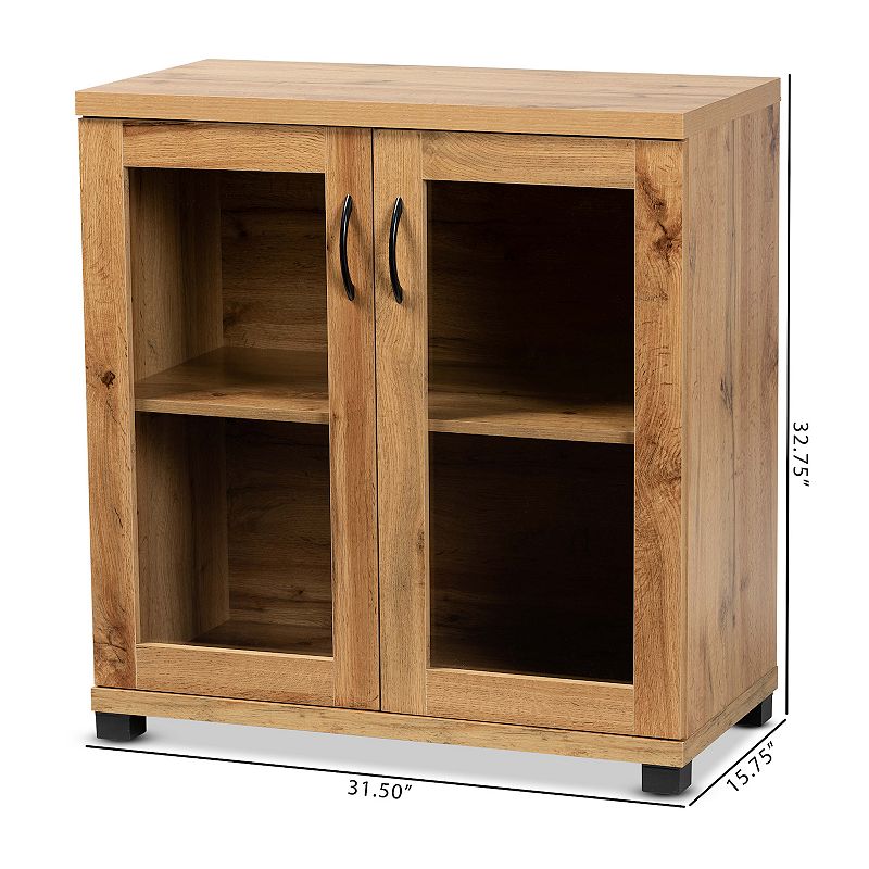 Baxton Studio Zentra Storage Cabinet