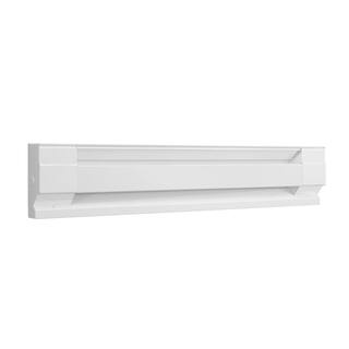 Cadet 36 in. 208-volt 750-watt Electric Baseboard Heater in White 3F750-8W