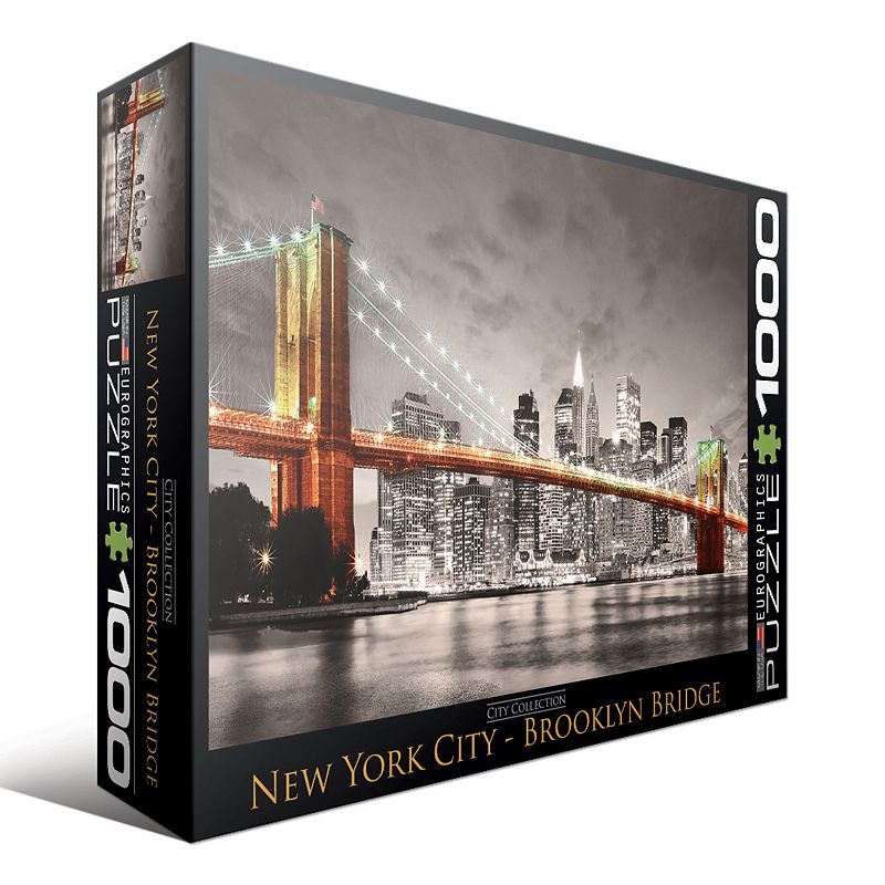 Eurographics 1000-pc. City Collection New York City Brooklyn Bridge Jigsaw Puzzle