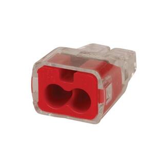 IDEAL 32 Red In-Sure 2-Port Connectors (100-Pack) 30-1032P