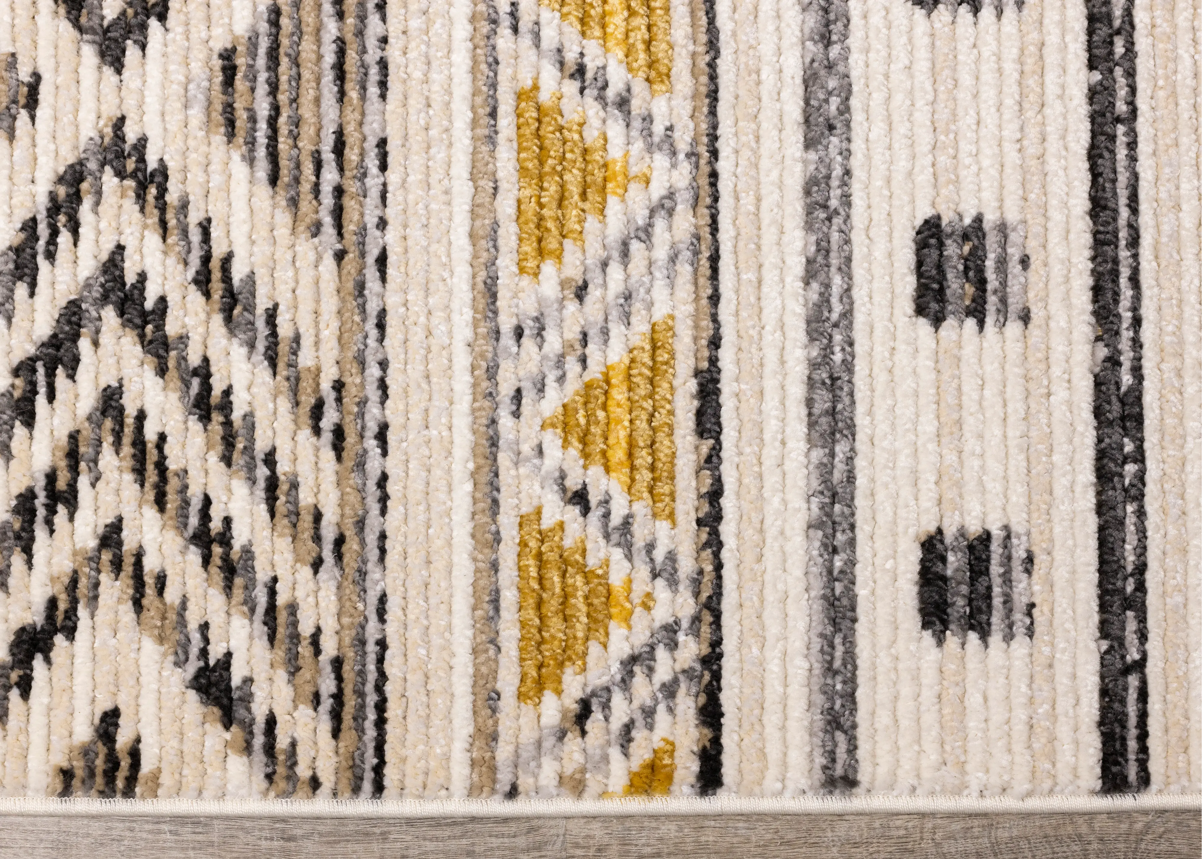 Calabar 5 x 8 Yellow Gray Area Rug