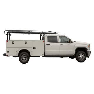 Buyers Products Company 13-12 ft. 1000 lbs. Capacity Black Steel Service Body Ladder Rack 1501250