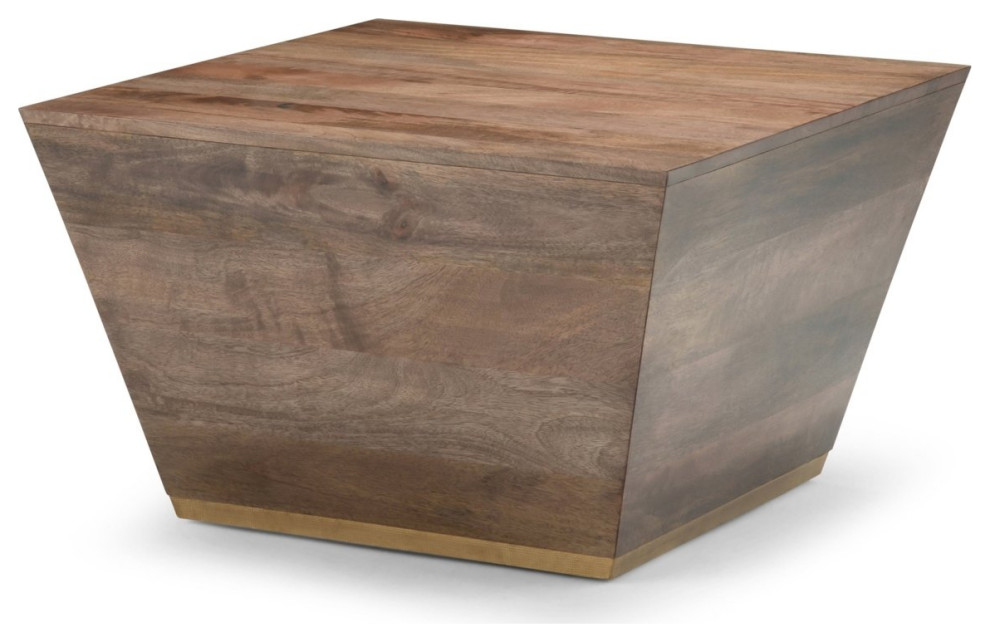 Abba SOLID MANGO WOOD  Square Coffee Table   Coffee Table Sets   by Dot  ampBo  Houzz