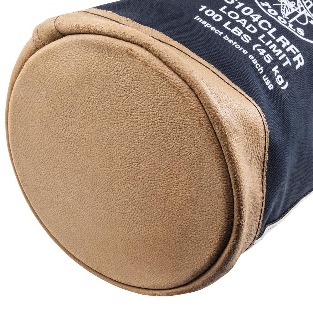 Flame-Resistant Canvas Bucket w/Top