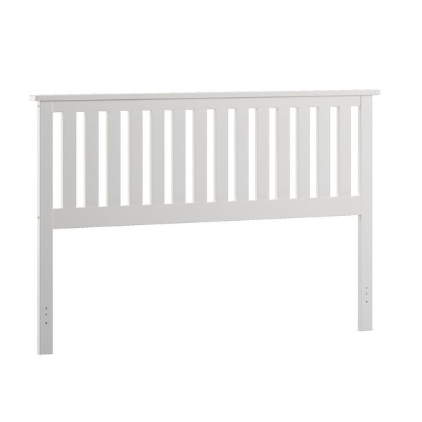 Hammersley Mission Slatted White Wood Headboard by iNSPIRE Q Classic - - 12546900