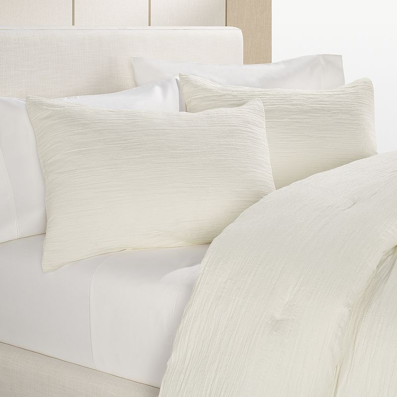 Simply Vera Vera Wang Ivory Jacquard Comforter Set with Shams