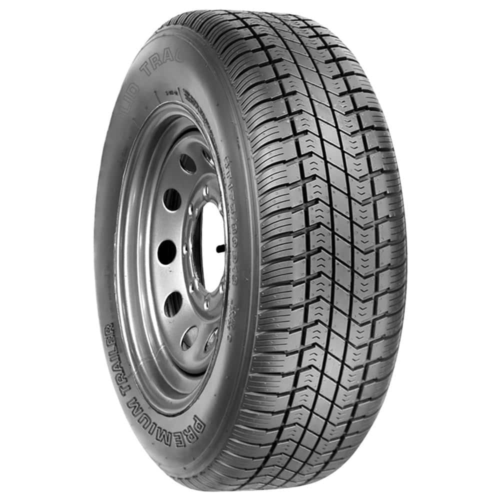 Power King Solid Trac Premium Trailer tires ST205/75D15 STB48