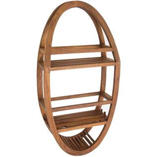 AquaTeak Patented Moa Teak Shower Organizer 300