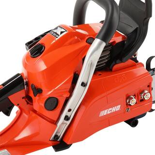 ECHO 20 in. 50.2 cc Gas 2-Stroke X Series Rear Handle Chainsaw CS-501P-20