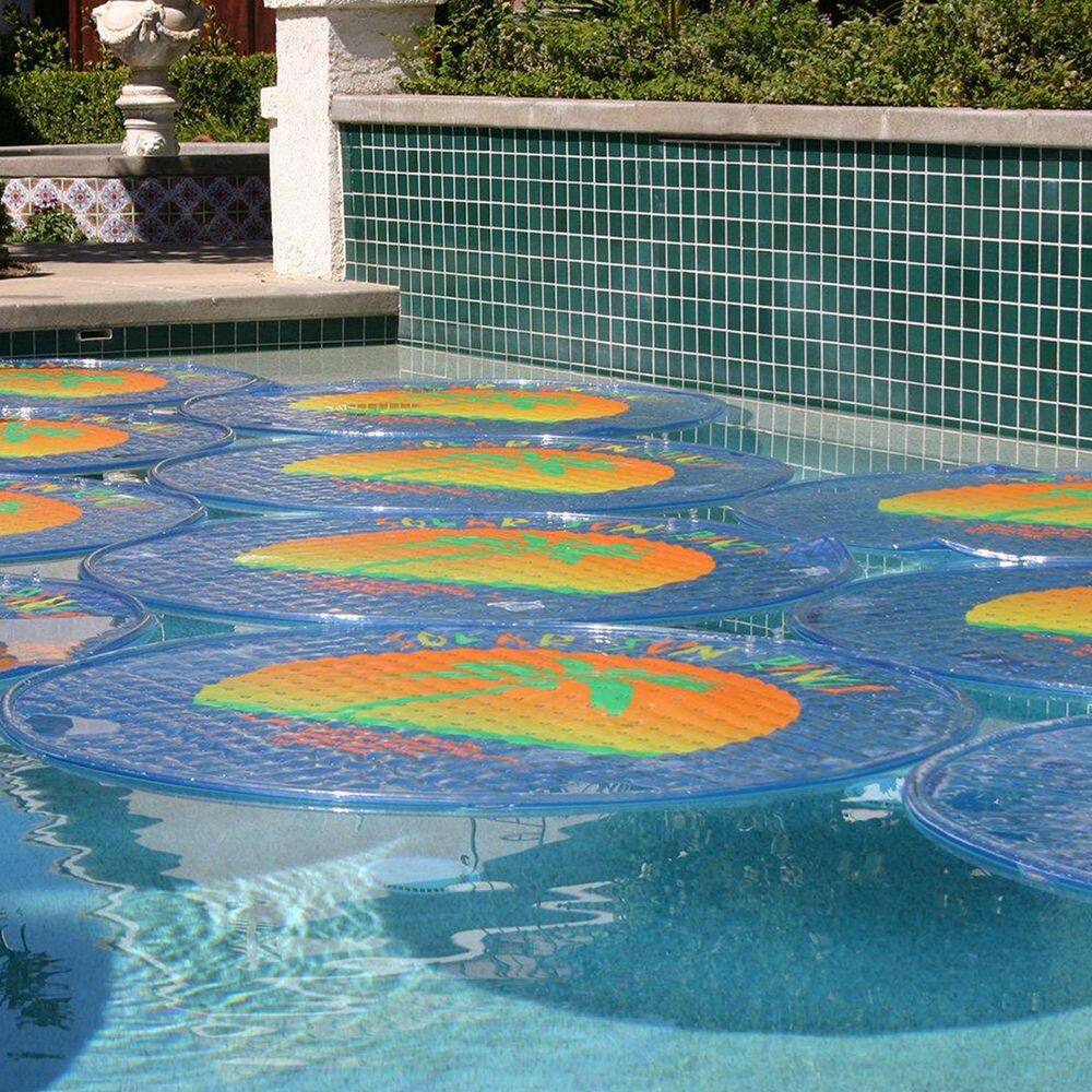 SOLAR SUN RINGS UV Resistant Pool Spa Heater Circular Solar Cover Blue (6 Pack) 6 x SSR-SB-02