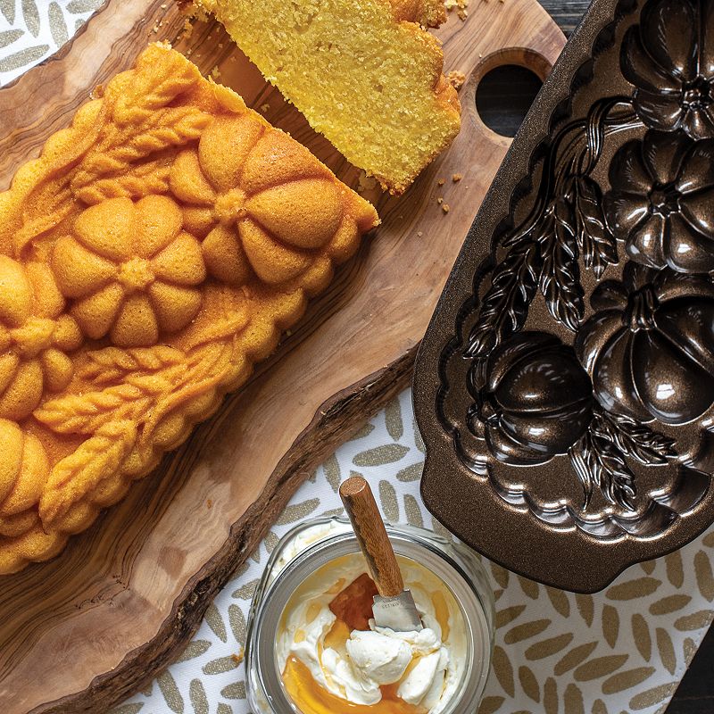 Nordic Ware Wheat and Pumpkin Loaf Pan