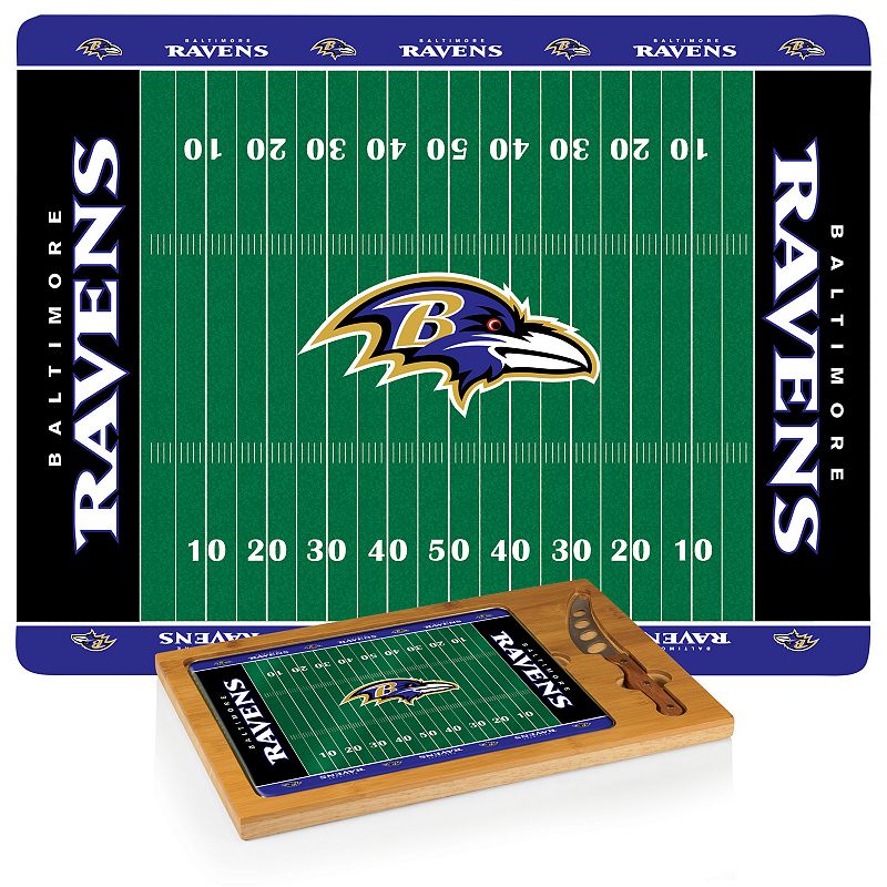 Picnic Time Baltimore Ravens Cutting Board Serving Tray